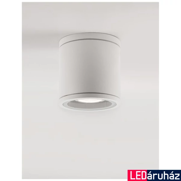 Nova Luce CERISE kültéri mennyezeti lámpa, fehér, GU10 foglalattal, max. 1x35W, 9040061