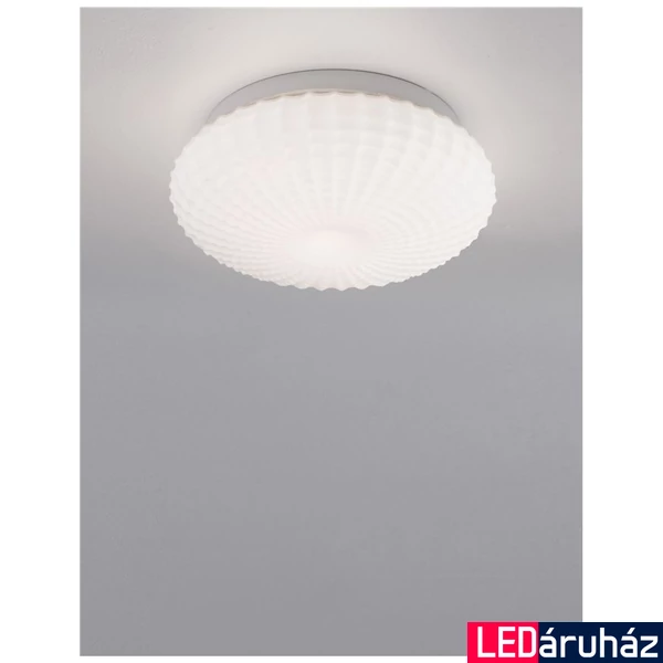 Nova Luce CLAM fürdőszobai mennyezeti lámpa, fehér, E27 foglalattal, max. 2x12W, 9738256