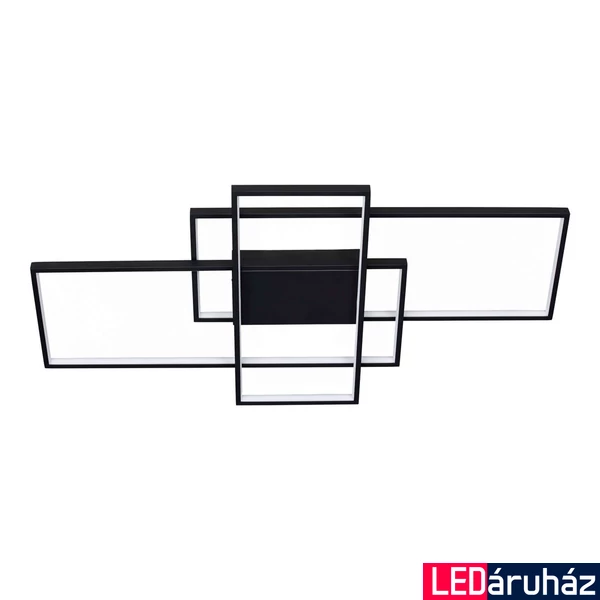 Nova Luce CLEA mennyezeti lámpa, fekete, 2700K melegfehér, beépített LED, 1x58W, 3455 lm, 9756720