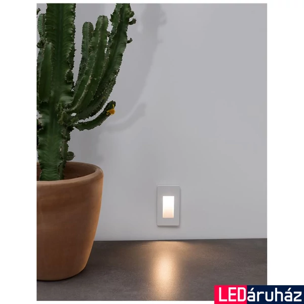 Nova Luce COVE beépíthető lámpa, oldalfalba süllyeszthető, fehér, 3000K melegfehér, max. 1W, 105 lm, 9083021