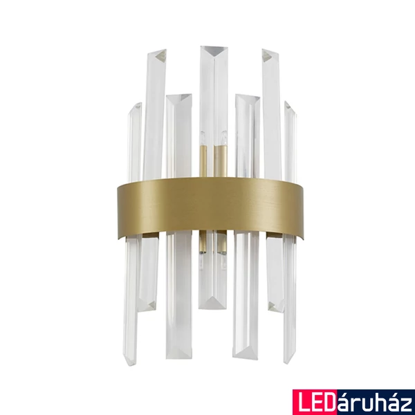Nova Luce CROWN fali lámpa, arany, G9 foglalattal, max. 1x5W, 9695220