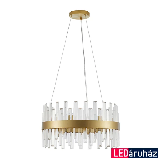 Nova Luce CROWN függeszték, arany, G9 foglalattal, max. 14x5W, 9695218
