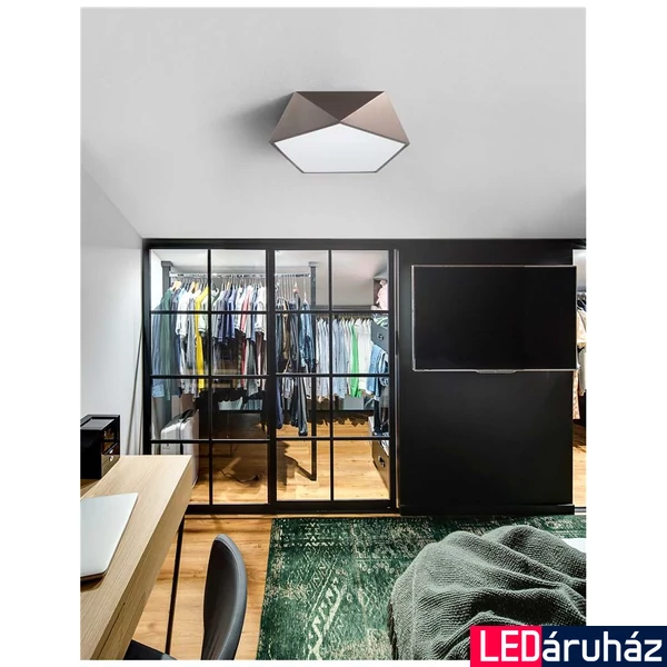 Nova Luce DARIUS mennyezeti lámpa, bronz, E27 foglalattal, max. 4x10W, 8186205