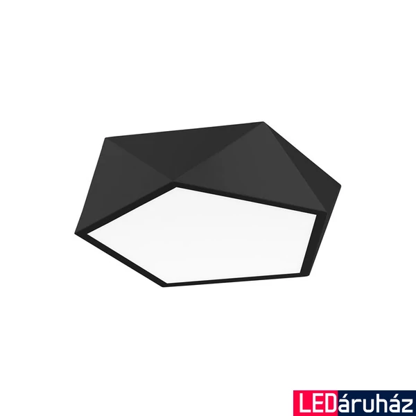 Nova Luce DARIUS mennyezeti lámpa, fekete, E27 foglalattal, max. 4x10W, 8186202