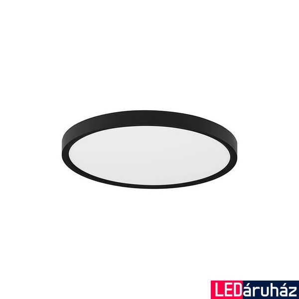 Nova Luce DIXIE mennyezeti lámpa, fekete, 3000K melegfehér, beépített LED, 1x24W, 2400 lm, 9060189
