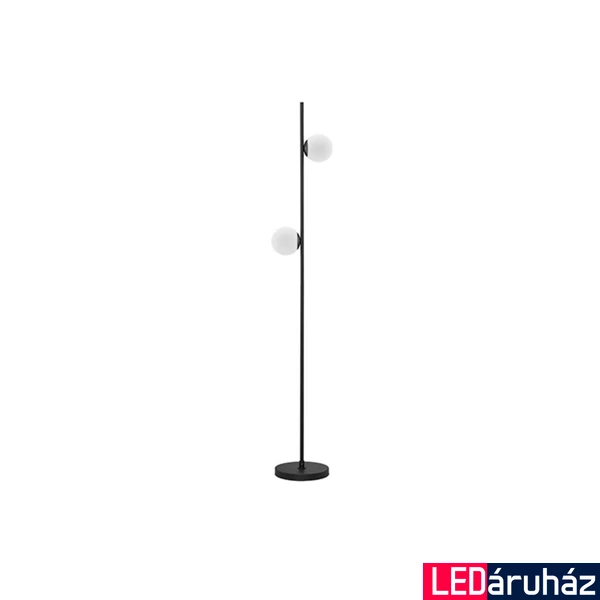 Nova Luce EDEM állólámpa, fekete, 3000K melegfehér, beépített LED, 1x16W, 1860 lm, 9061437