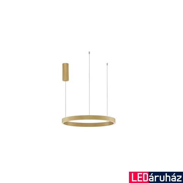 Nova Luce ELOWEN függeszték, arany, 3000K melegfehér, beépített LED, 1x60W, 2552 lm, 9345661