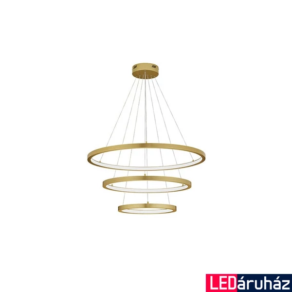 Nova Luce EMPATIA függeszték, arany, 3000K melegfehér, beépített LED, 1x108W, 2244 lm, 9172869