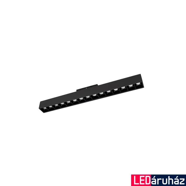Nova Luce ESTE sínre szerelhető lámpa, profile mágnes profilos sínrendszerhez, fekete, 3000K melegfehér, beépített LED, 1x22W, 1480 lm, 8252026