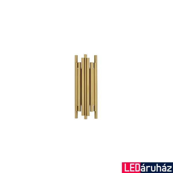 Nova Luce FELIX fali lámpa, arany, 3000K melegfehér, beépített LED, 1x24W, 9287917