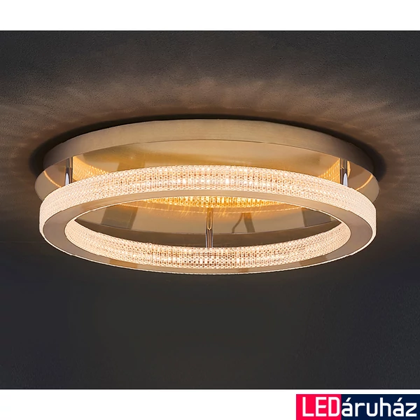 Nova Luce FIORE mennyezeti lámpa, arany, 3000K melegfehér, beépített LED, 1x60W, 3530 lm, 9285620