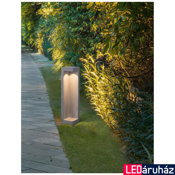 Nova Luce GRANTE kültéri állólámpa, szürke, 3000K melegfehér, max. 5W, 365 lm, 9790021