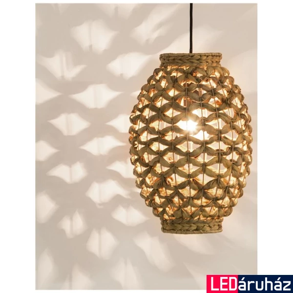 Nova Luce GRIFFIN 1 ágú függeszték, barna, E27 foglalattal, max. 1x12W, 9858748