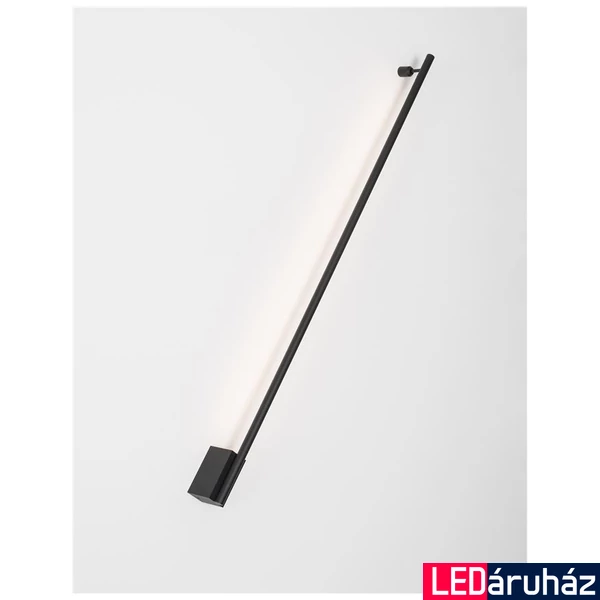 Nova Luce GROPIUS fali lámpa, design, fekete, 3000K melegfehér, beépített LED, 1x15W, 507 lm, 9081900