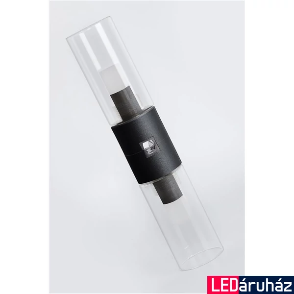 Nova Luce GRU sínre szerelhető lámpa, decorative mágneses sínrendszerhez, fekete, 3000K melegfehér, beépített LED, 1x8W, 400 lm, 9090289