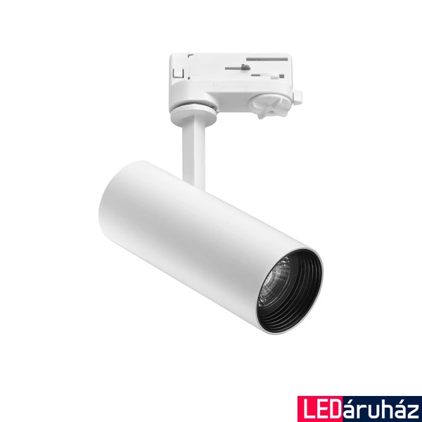 Nova Luce TRACK 3 fázisú sínre szerelhető lámpa, fehér, 4000K természetes fehér, beépített LED, 1x12W, 1060 lm, 8770411