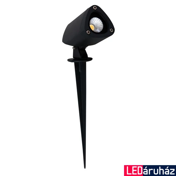 Nova Luce INSIDE kültéri leszúrható lámpa, fekete, 3000K melegfehér, beépített LED, 1x3W, 180 lm, 9010003