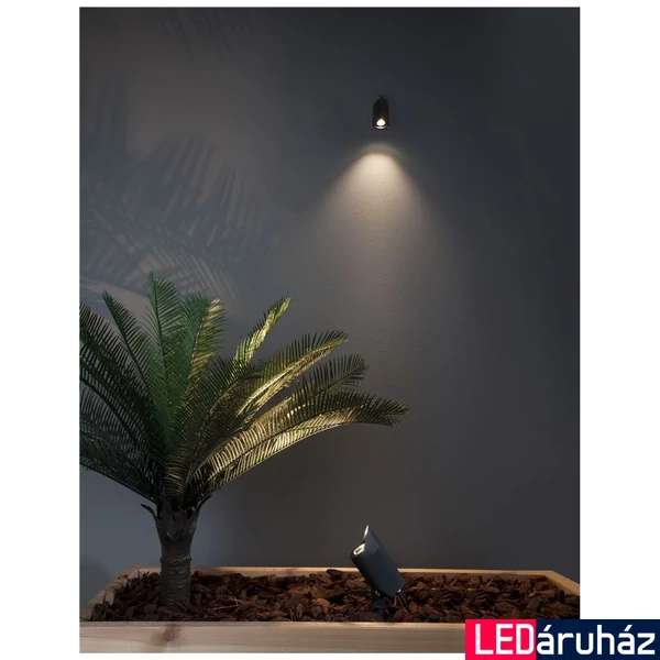 Nova Luce INSIDE kültéri leszúrható lámpa, fekete, 3000K melegfehér, beépített LED, 1x7W, 420 lm, 9010002