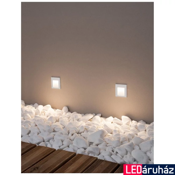 Nova Luce KRYPTON kültéri beépíthető lámpa, fehér, 3000K melegfehér, beépített LED, 1x3W, 270 lm, 727001