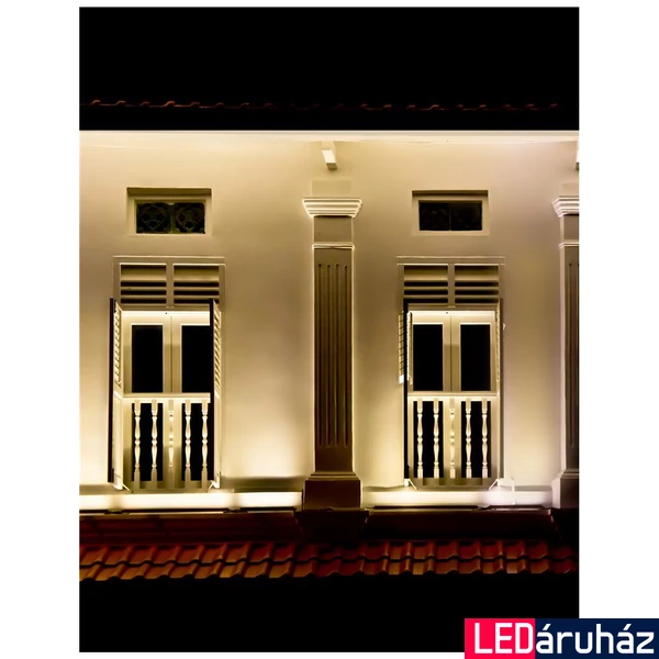 Nova Luce WALL WASHER kültéri falmosó világítás, fekete, 3000K melegfehér, beépített LED, 1x36W, 3670 lm, 9011161