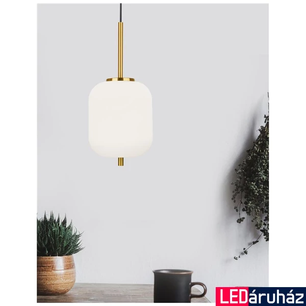 Nova Luce LATO 1 ágú függeszték, üveg, E14 foglalattal, max. 1x5W, 9624065