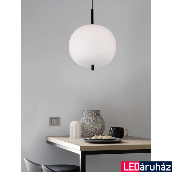 Nova Luce LATO függeszték, fehér, E27 foglalattal, max. 1x12W, 9624071