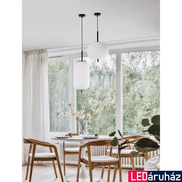 Nova Luce LATO függeszték, fehér, E27 foglalattal, max. 1x12W, 9624072