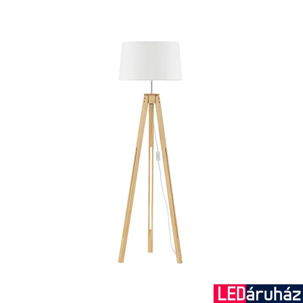 Nova Luce LE ROY állólámpa, fehér, E27 foglalattal, max. 1x12W, 9050165