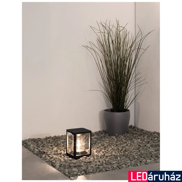 Nova Luce LOEVE kültéri állólámpa, sötétszürke, E27 foglalattal, max. 1x12W, 9193102