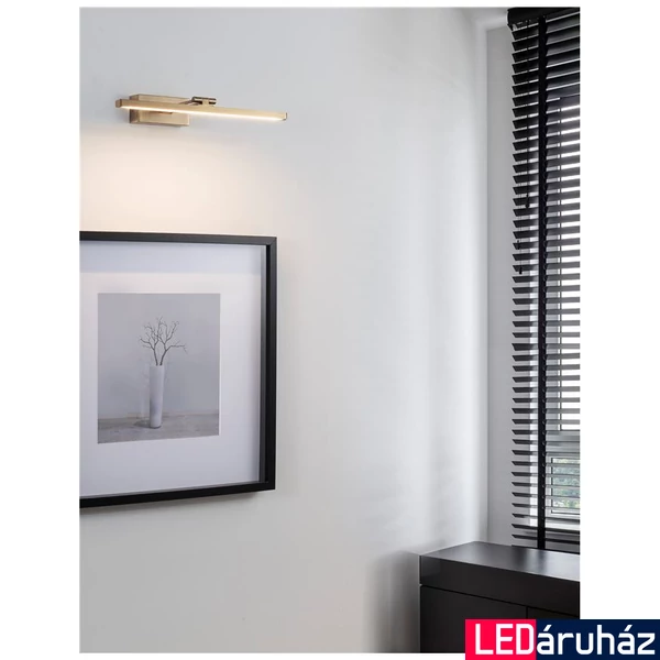 Nova Luce MARNELL fali lámpa, arany, 3000K melegfehér, beépített LED, 1x12W, 801 lm, 9117301