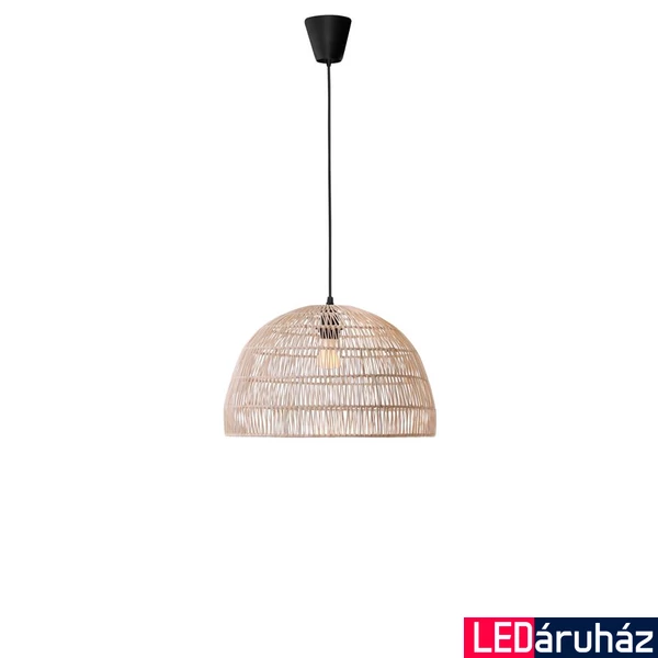 Nova Luce MELODY 1 ágú függeszték, barna, E27 foglalattal, max. 1x28W, 9586446