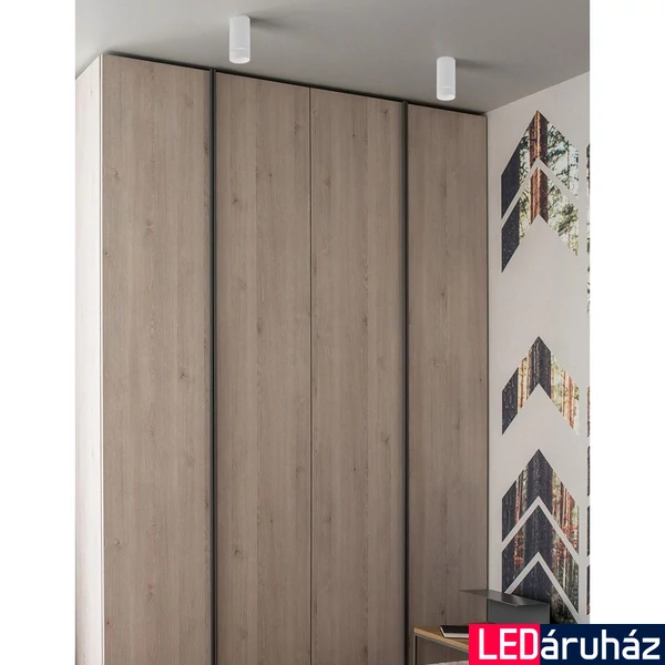 Nova Luce ESCA mennyezeti lámpa, fehér, GU10 foglalattal, max. 1x10W, 9387002