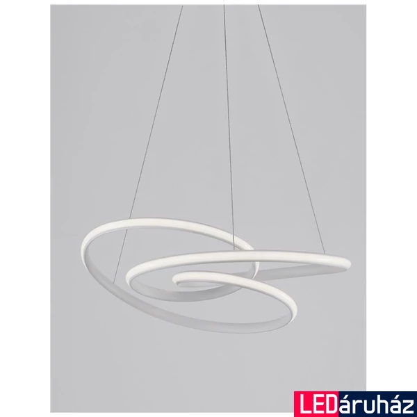 Nova Luce MENTON több ágú függeszték, fehér, 3000K melegfehér, beépített LED, 1x43W, 3013 lm, 9147111