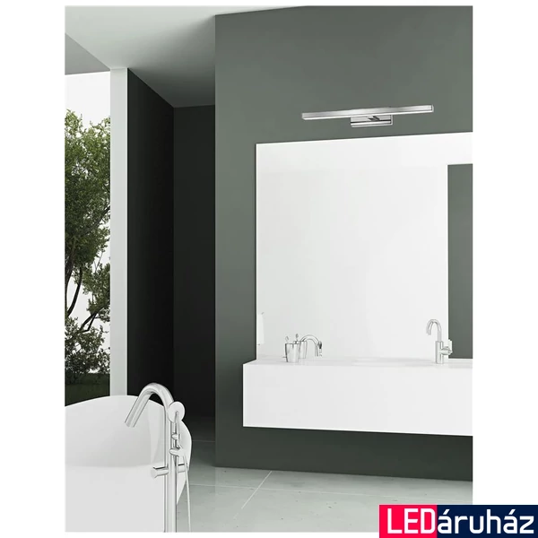Nova Luce MODENA fürdőszobai fali lámpa, króm, 3000K melegfehér, beépített LED, 1x12W, 874 lm, 787001