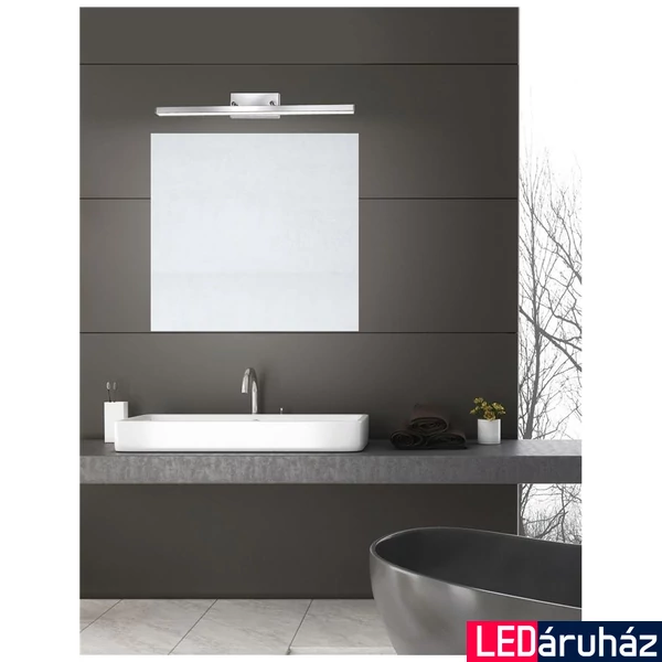 Nova Luce MODENA fürdőszobai fali lámpa, króm, 3000K melegfehér, beépített LED, 1x18W, 2835 lm, 787004