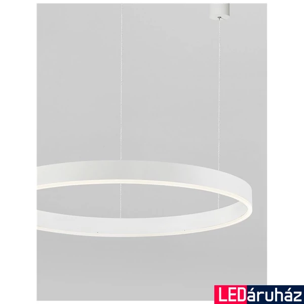Nova Luce MOTIF 1 ágú függeszték, fehér, 3000K melegfehér, beépített LED, 1x55W, 3800 lm, 9190755