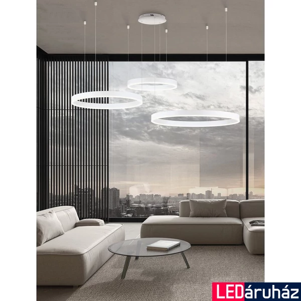 Nova Luce MOTIF több ágú függeszték, fehér, 3000K melegfehér, beépített LED, 1x143W, 13163 lm, 9530180
