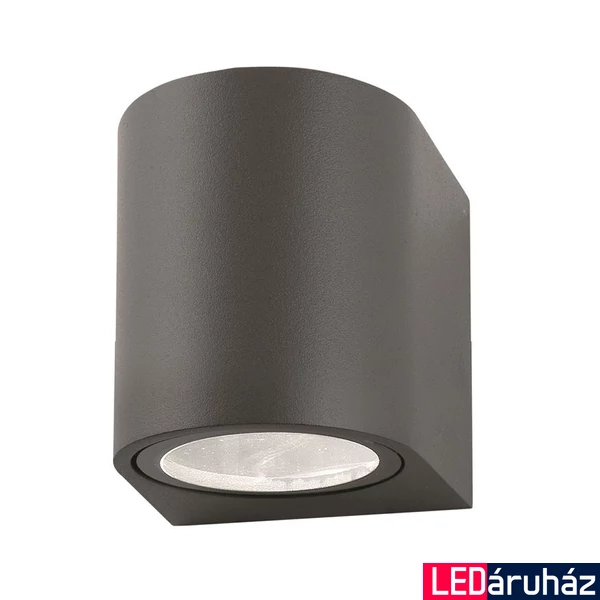 Nova Luce NERO kültéri fali lámpa, szürke, GU10-MR16 foglalattal, max. 1x35W, 710021
