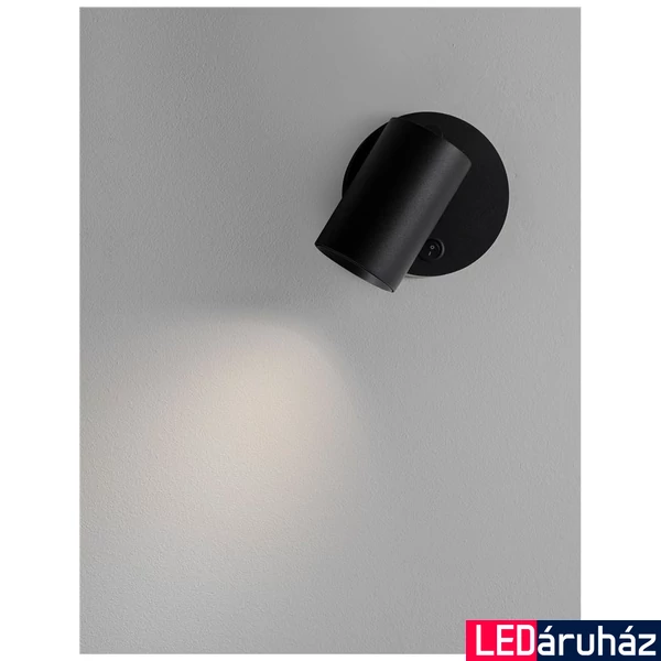 Nova Luce NET spotlámpa, fekete, GU10 foglalattal, max. 1x10W, 9011922