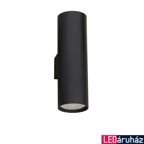 Nova Luce NOSA fali lámpa, fekete, GU10 foglalattal, max. 2x10W, 9450882