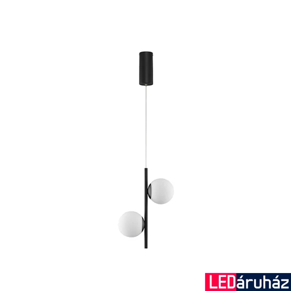Nova Luce NUVOLE függeszték, fekete, 3000K melegfehér, beépített LED, 1x16W, 800 lm, 9061436