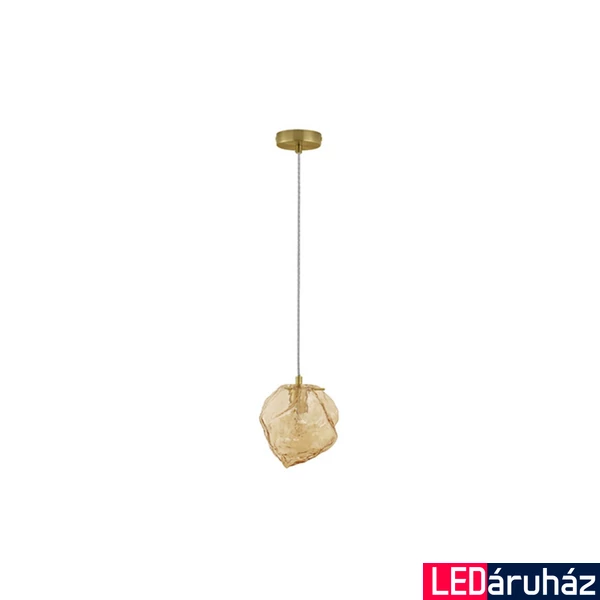Nova Luce ODELLE függeszték, sárga, E14 foglalattal, max. 1x5W, 9009253