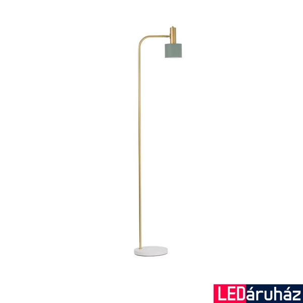 Nova Luce PAZ állólámpa, arany, menta, fehér, E27 foglalattal, max. 1x12W, 9426654