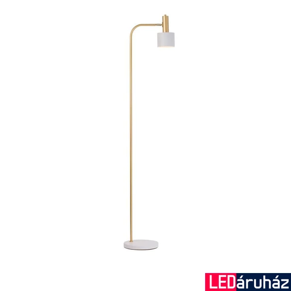 Nova Luce PAZ állólámpa, arany, fehér, E27 foglalattal, max. 1x12W, 9426653