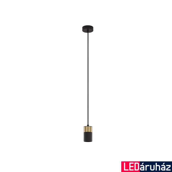 Nova Luce PONGO függeszték, fekete, GU10-MR16 foglalattal, max. 1x10W, 9911524