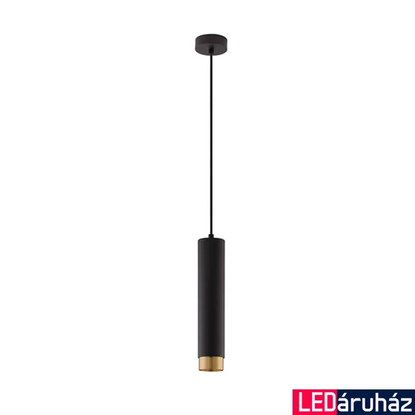 Nova Luce PONGO függeszték, fekete, GU10-MR16 foglalattal, max. 1x10W, 9911525