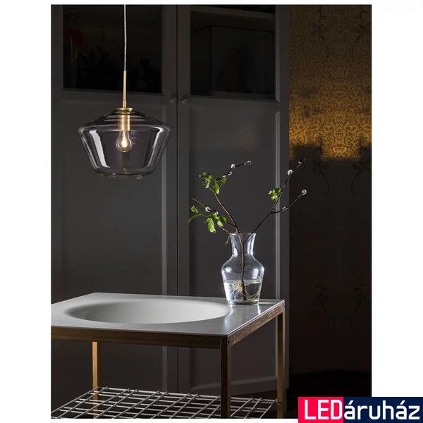 Nova Luce PRISMA 1 ágú függeszték, üveg, E27 foglalattal, max. 1x12W, 9426733