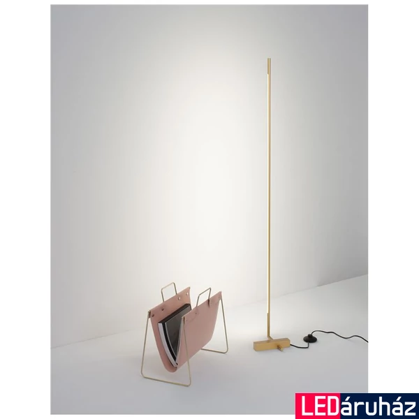 Nova Luce RACCIO állólámpa, arany, 3000K melegfehér, beépített LED, 1x17W, 1211 lm, 9180726