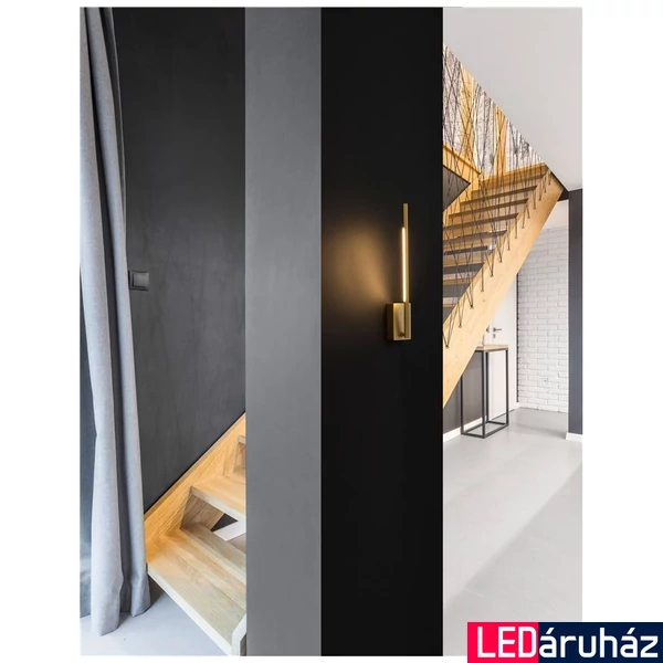 Nova Luce RACCIO fali lámpa, arany, 3000K melegfehér, beépített LED, 1x4W, 280 lm, 9180711