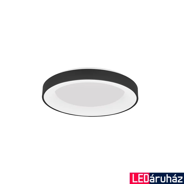 Nova Luce RANDO SMART mennyezeti lámpa, fekete, 3000K melegfehér, beépített LED, 1x50W, 3250 lm, 9853042